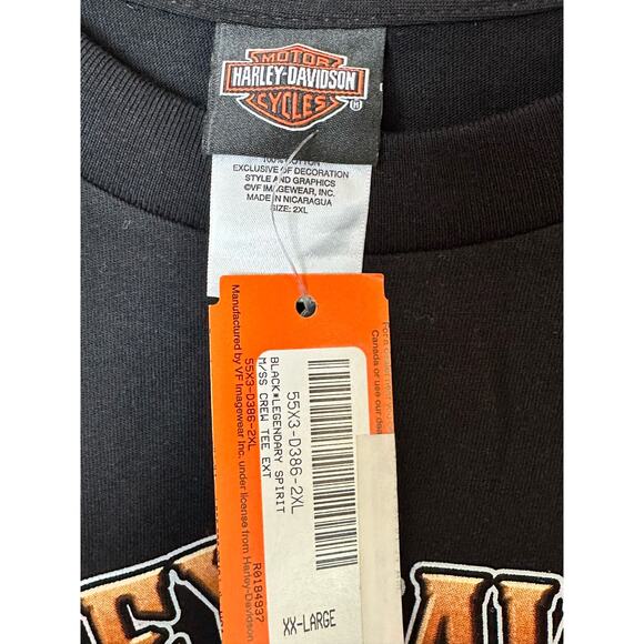 NWT 2010 Harley Davidson Voodoo New Orleans, LA French Quarter T Shirt- Size 2XL - Picture 5 of 6